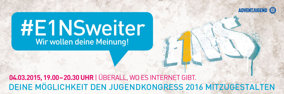 Jugenkongress 2016 : Livestream 04.03. - 19:00!